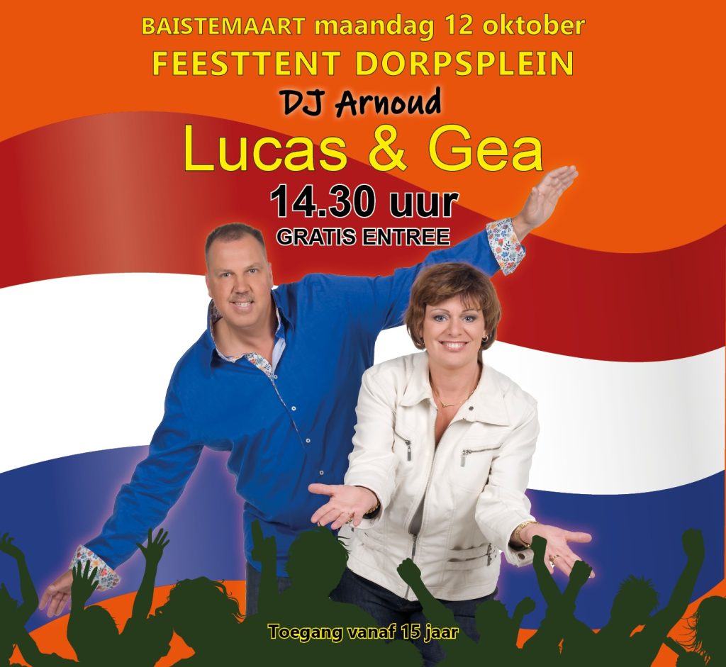 Poster maandag 12 okt